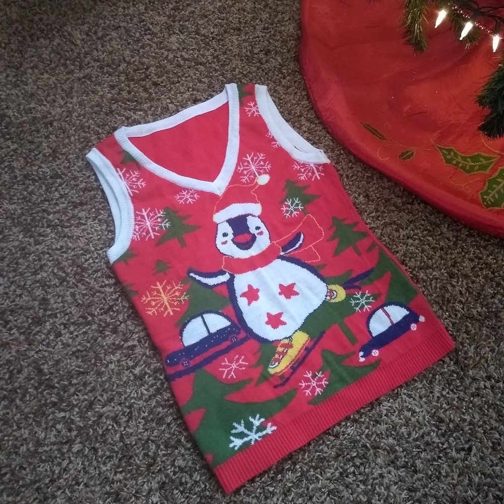 Women's Ugly Christmas Sweater Vest
